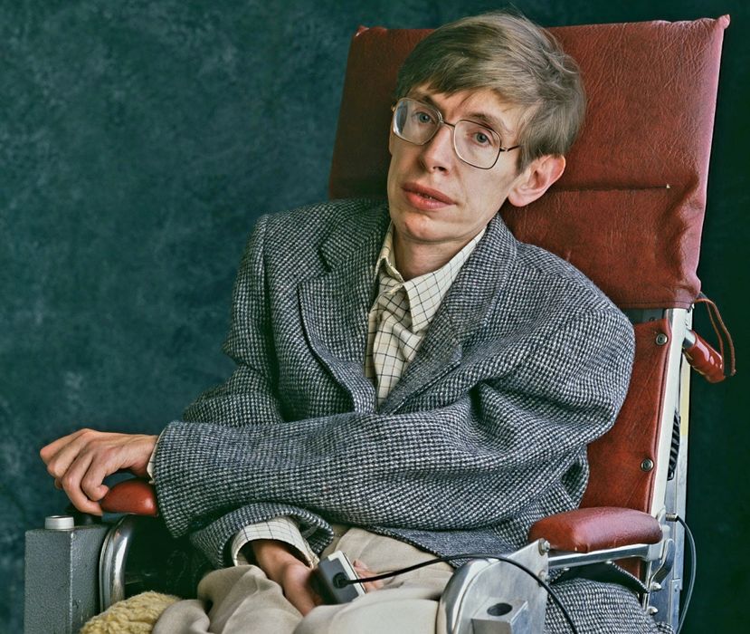 Stephen Hawking / Newsweek 1988