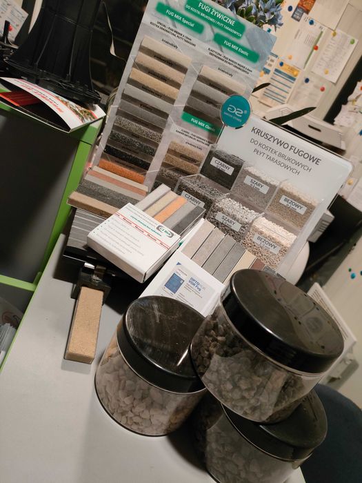 Żywica Fuga żywiczna 25 kg do kostki brukowej granitowej płyt taras