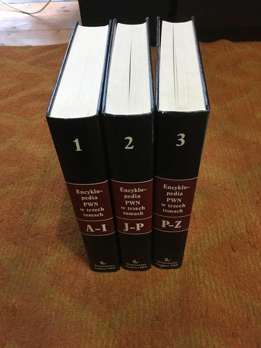 Encyklopedia trzy tomy