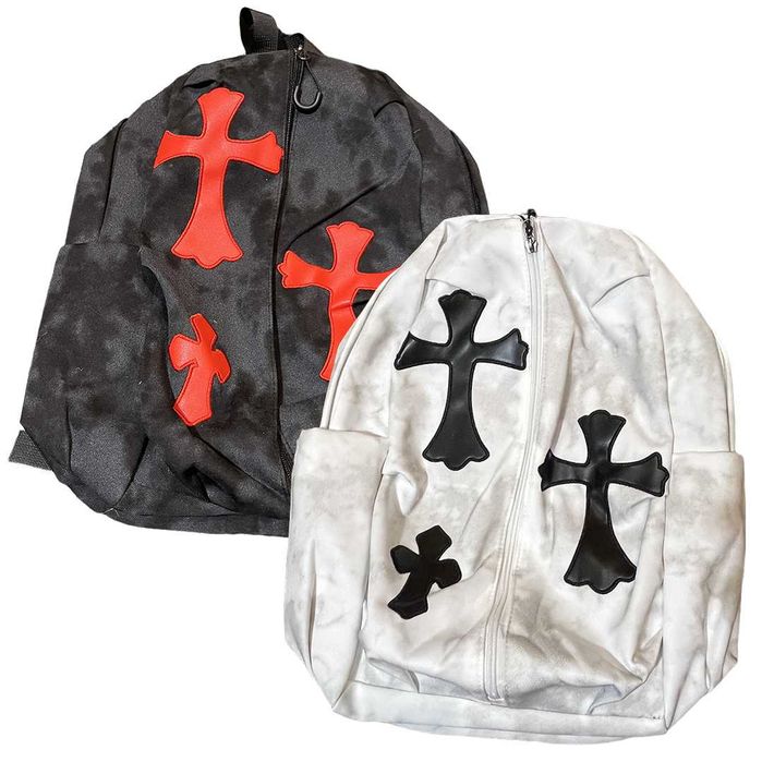 Рюкзак Хром Хартс с Крестами в 2 раскрасках Chrome Hearts Crosses Backpack