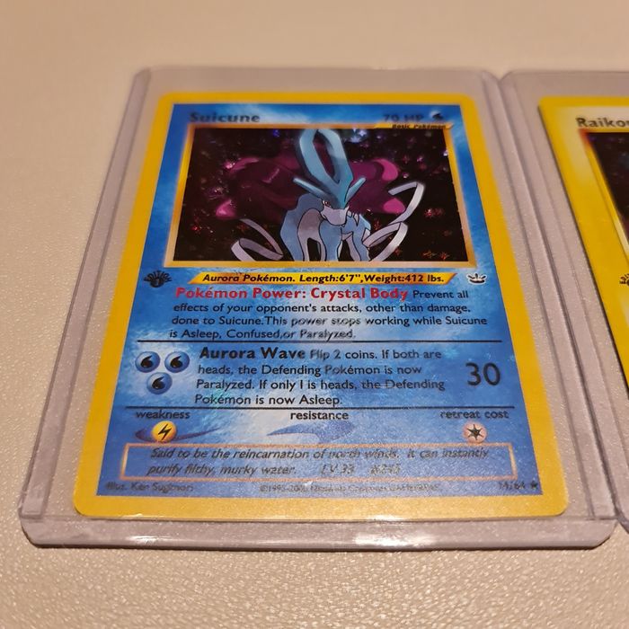 Conjunto de 3 Cartas Pokémon Lendários