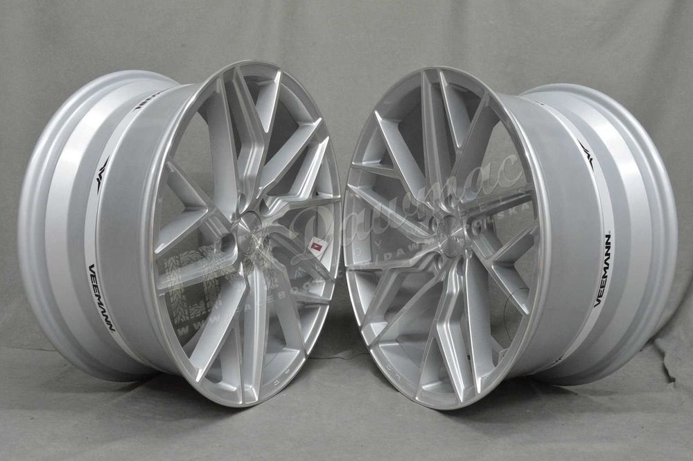 Felgi VEEMANN V-FS44 19'' 8,5J ET35 + 9,5J ET42 5x120 Silver Machined