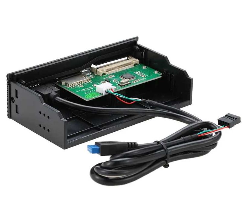 Кардрідер, Передня панель USB, хаб для ПК,