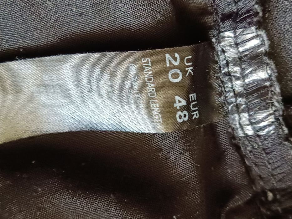 spodnie dżins marmurek