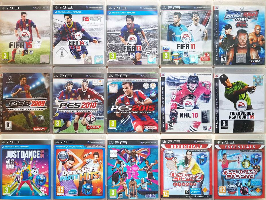 Ігри до Sony Playstation 3 PS3 комплект: 48 000 грн. - Игры для