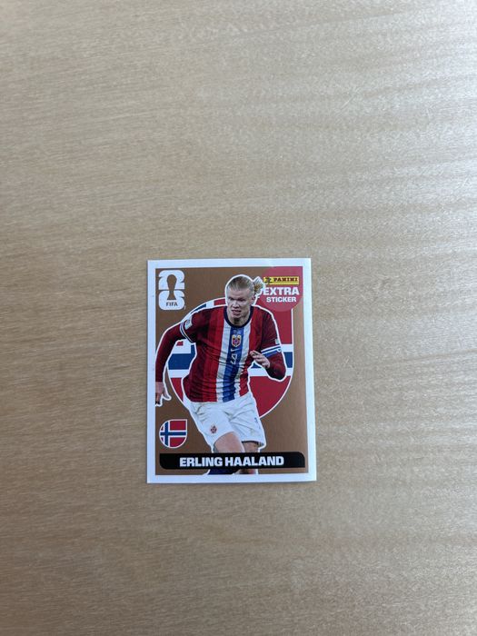 Erling Haaland EXTRA STICKER bronze