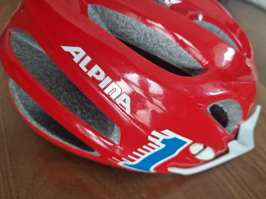 Kask rowerowy Alpina 51-55 młodzież dzieci
