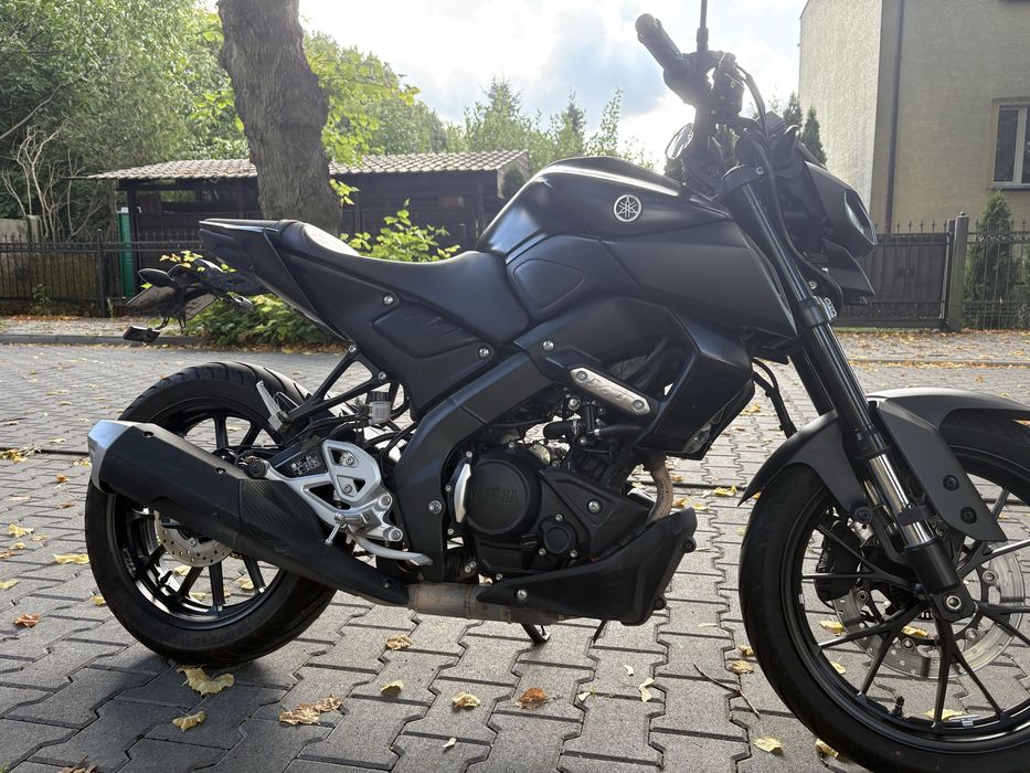 Yamaha MT 125 ABS 2023 rok kat. A1/B 12000 km przebiegu