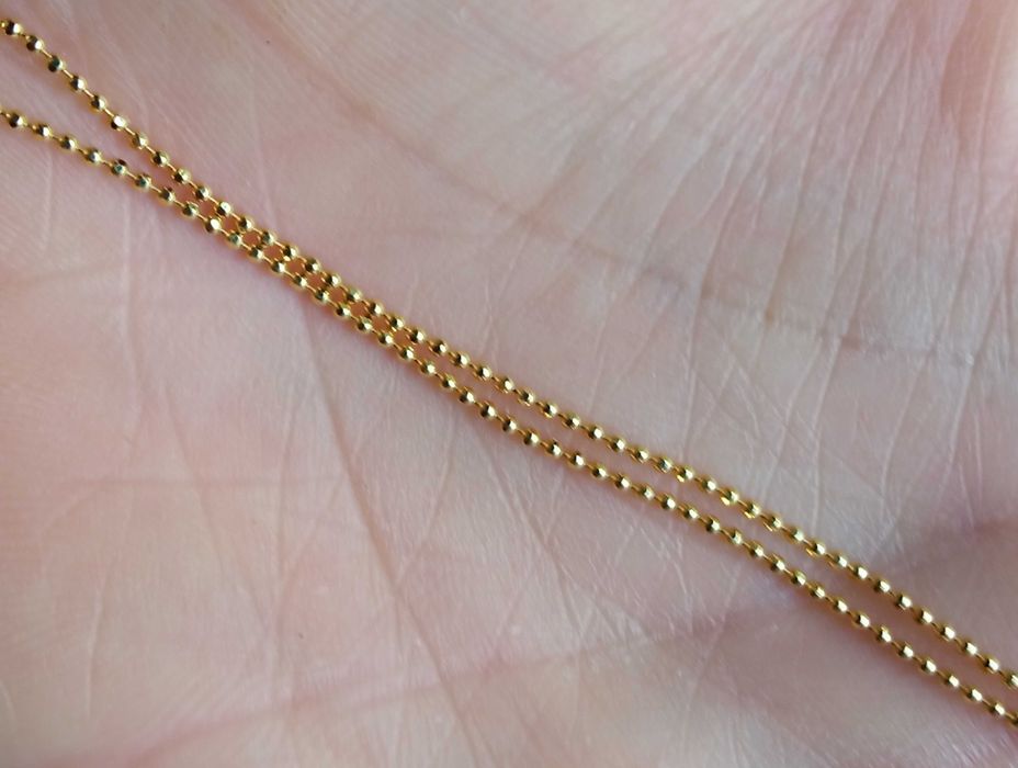 Srebrna bransoletka 18,5 cm Kuleczki 0,6 g Srebro 925