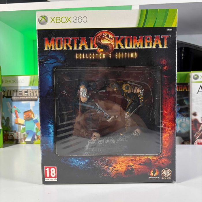 Гра Microsoft Xbox 360 Mortal Kombat 9 Сollector's Edition Оригінальне Колекційне видання Мортал Комбат 2011 асортимент ігри іксбокс 360