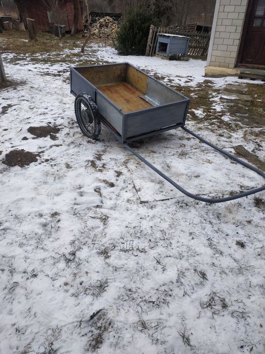 Саморобний візок тачка велика возити габаритний вантаж