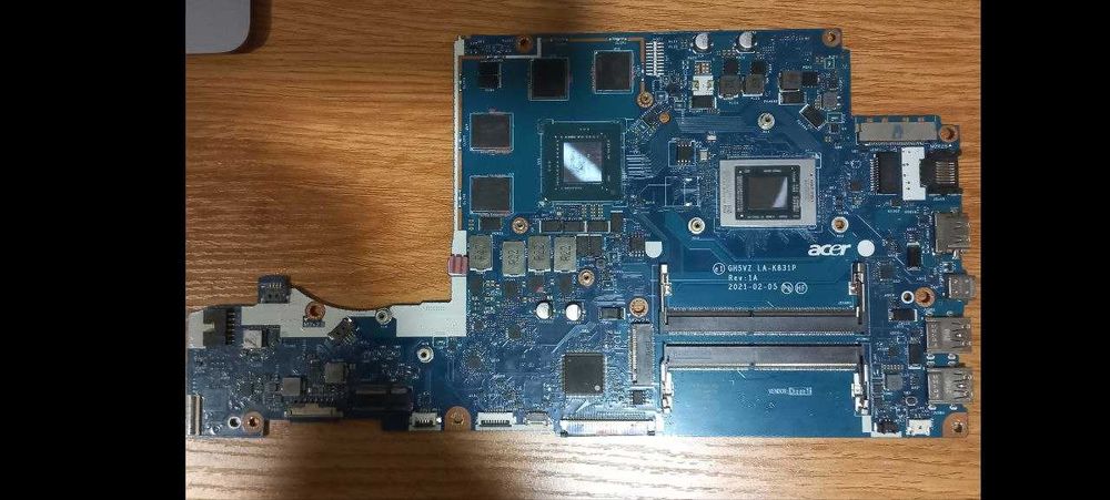 Оригінальна Мат плата ноутбука Acer A715-42G (RTX 3050 Ti 4GB РОБОЧА)