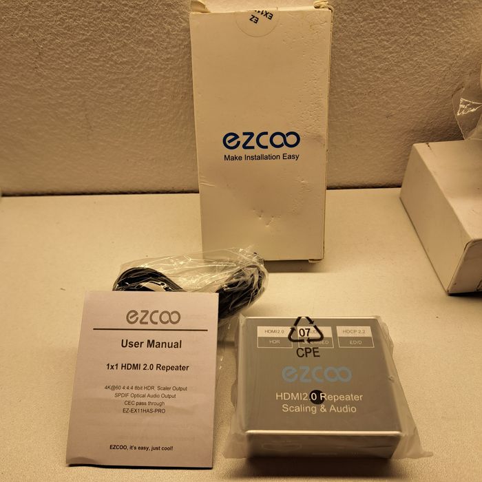 1x1 HDMI 2.0 Repeater