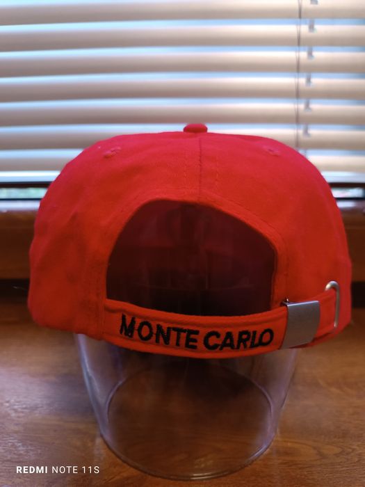 MONTE KARLO Czapka z daszkiem Czerwona
