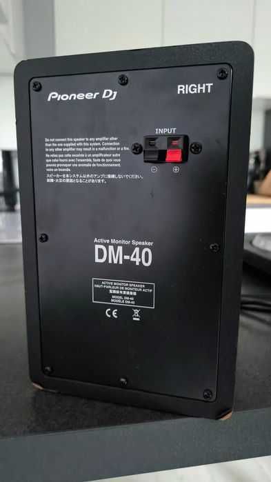 Aktywne Monitory Pioneer DJ DM40. Głośniki DJ
