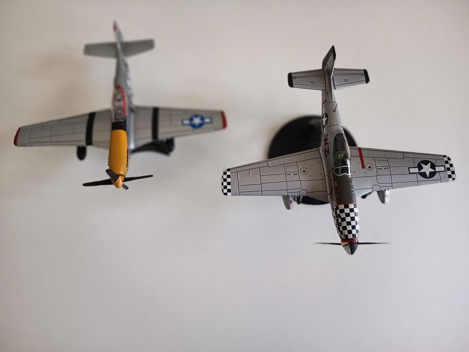 Avião de coleção p51