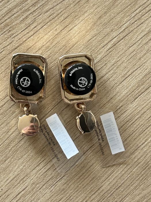 Przypinki gold pearl dangle crocs