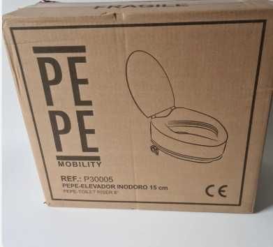 PEPE - Podstawka do deski sedesowej 15cm z pokrywą
