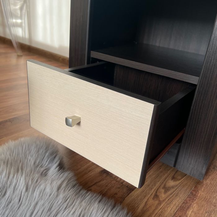 Тумба приліжкова 2 шт тумба прикроватная Венге