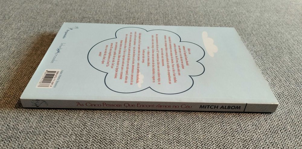 Livro "As Cincos Pessoas que Encontramos no Céu" de Mitch Albom