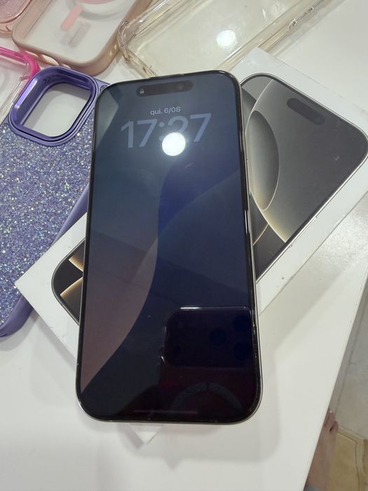 Iphone 16 pro cinza