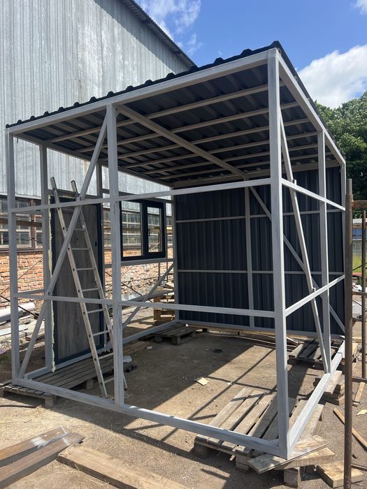 Будівництво модульний будинків , МАФ , та  каркасних будинків