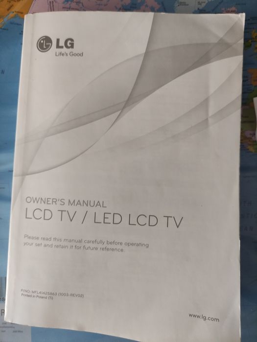 TV LCD LG de 32' - LG 32LE5510-ZB - Em bom estado/ entradas não funcio