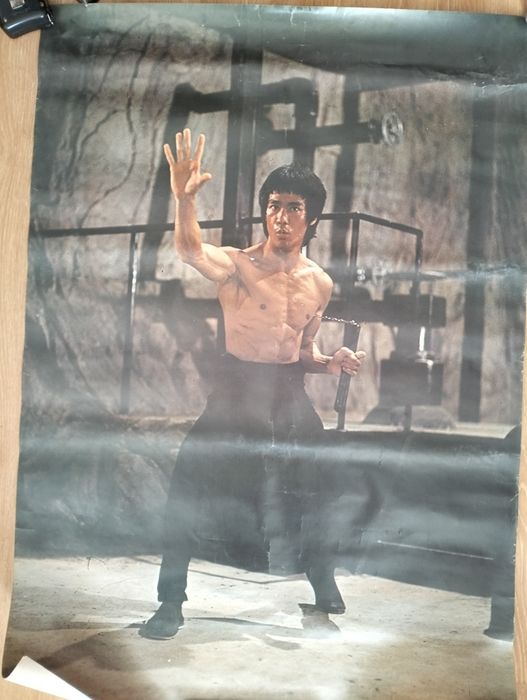 Antigo poster Bruce Lee