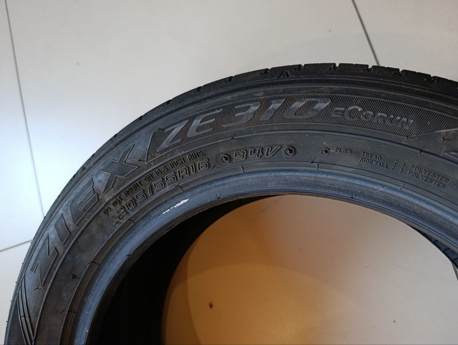 Пара шин б/у 205/55R16 94V Falken Ziex ZE310 eCorun