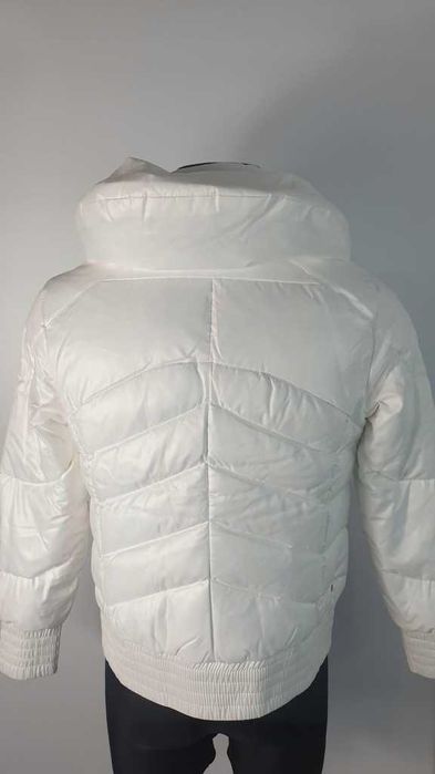 Puma Ferrari kurtka damska wodoodporna biała lekka sportowa rozmiar L