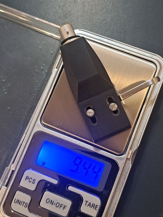 Headshell Technics SH-99 prosty czarny 9,44 grama