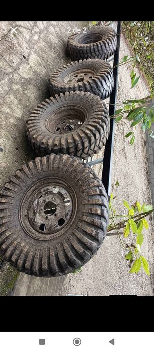 Jantes patrol 16 com pneus maxxis 37