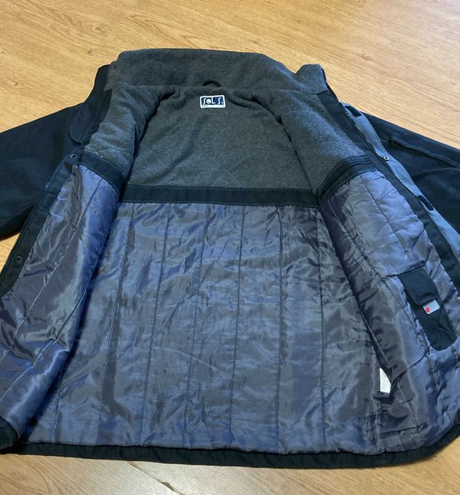 Casaco preto XL de homem