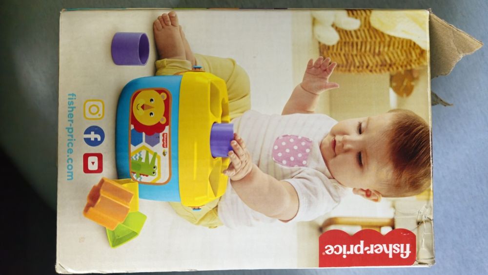 Sorter fisher price klocki
