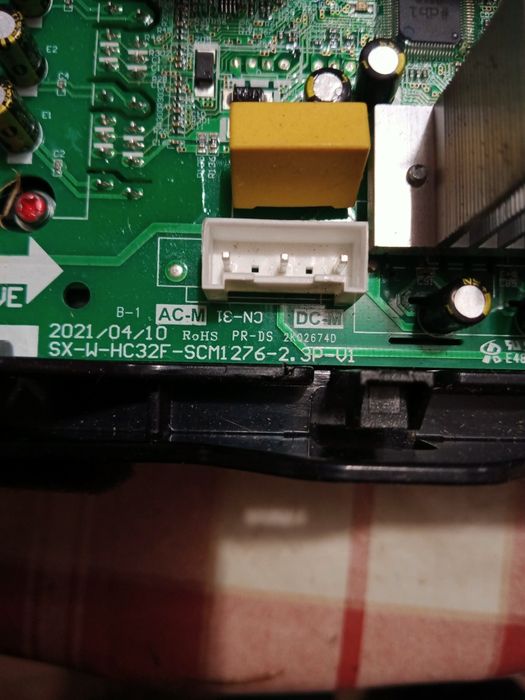 Klimatyzator Sevra płyta główna