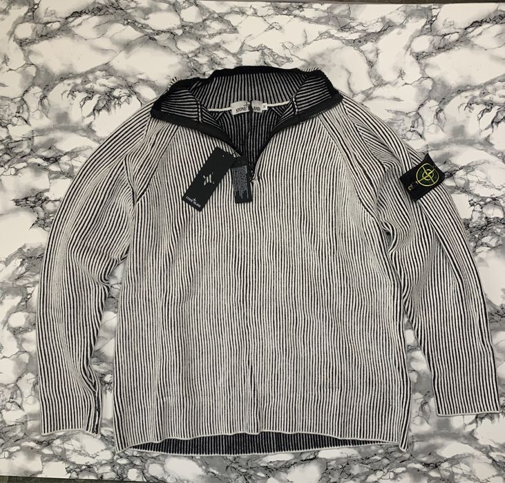 Кофта 1/3 zip stone island/стон айленд