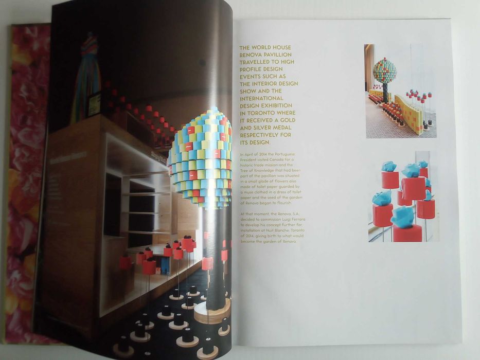 Livro "The Garden of Renova", Nuit Blanche 2014, Toronto