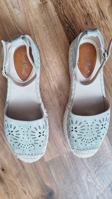 Espadryle answear 38 miętowe