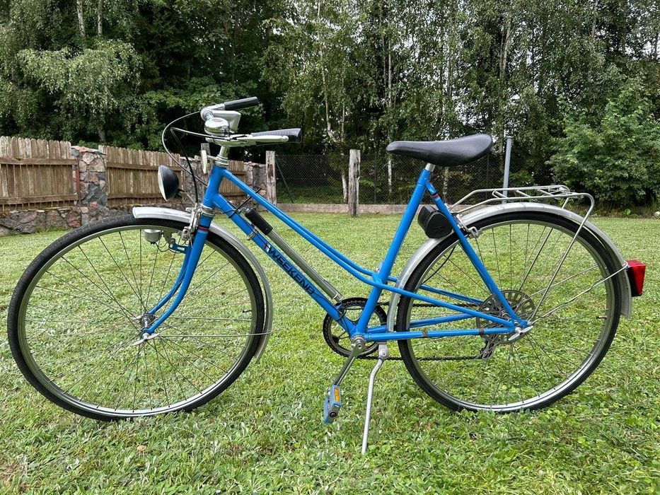 Rower z lat 80 Czechosłowacki Weekend Dwururka
