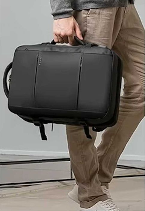 Mocny Plecak Do Samolotu Turystyczny Biznesowy Laptop 17,3 USB BANGE