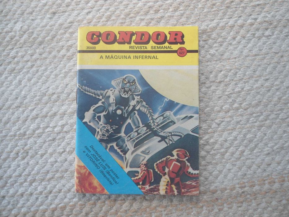 BD Condor Amarelo (anos 70 e 80)