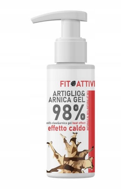 fit attivi żel z 98% ekstraktu z arniki i korzenia na ból mięśni 100ml 3,36