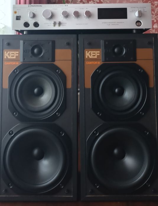 Комплект системи KEF Cantor lll - Radiotehnika 101-HI-FI