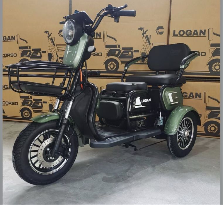 Електричний трицикл Corso «Logan», двигун 1200W