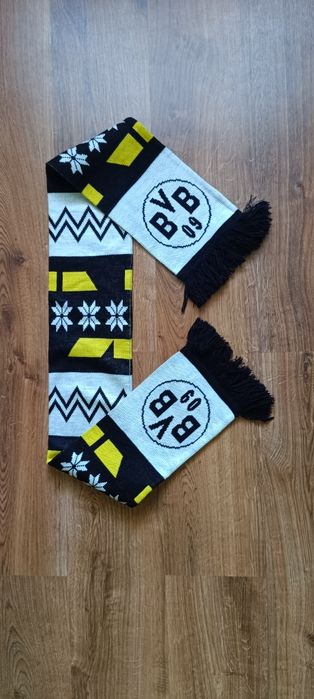 Borussia BVB 09 szalik piłkarski sportowy używany
