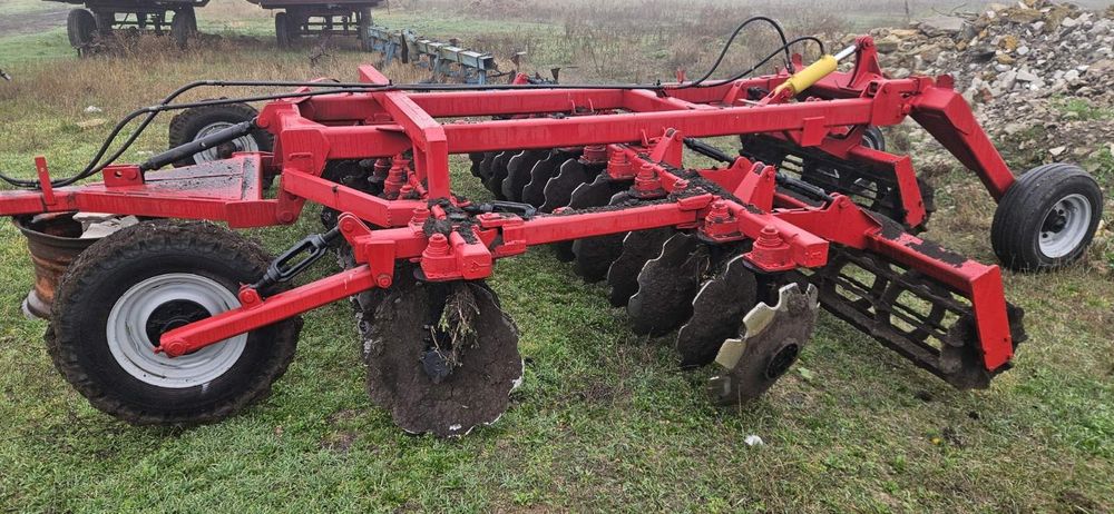 Борона дискова АГН-4,2,  ВЕЛЕС АГРО, напівпричепна, з котком, 2012 р.в