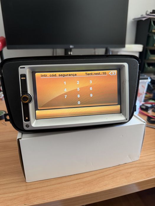Radio Bosch Smart 451 Avariado
