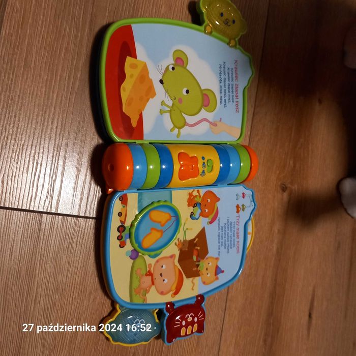 VTECH Trefl interaktywna książeczka bajeczka edukacyjna 60341I