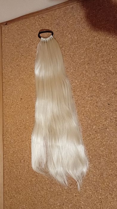 Extensão de cabelo comprido, rabo
de cavalo. Novo.