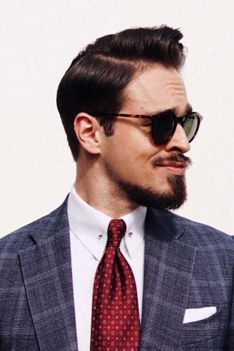 Srebrna szpilka collar pin do kołnierzyków koszul peaky blinders ślub